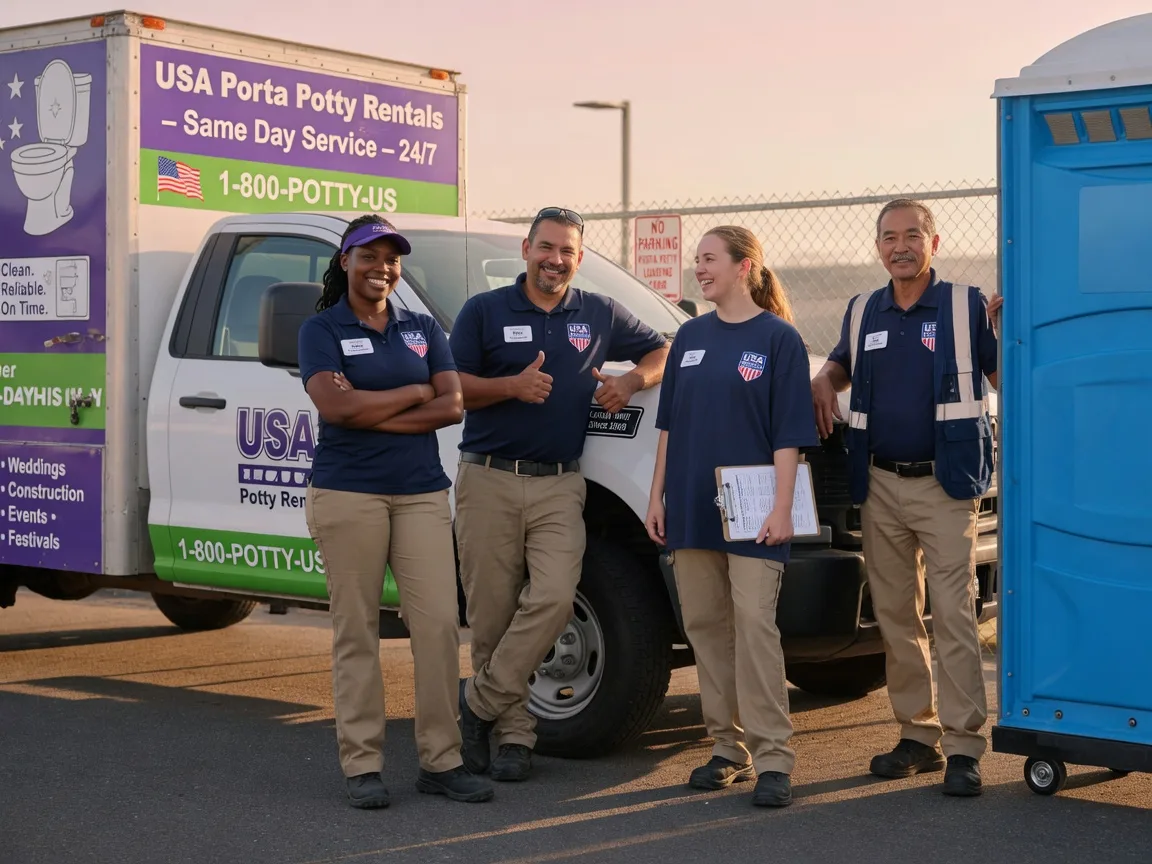 Porta Potty Rental company in Mount Olive, NC
